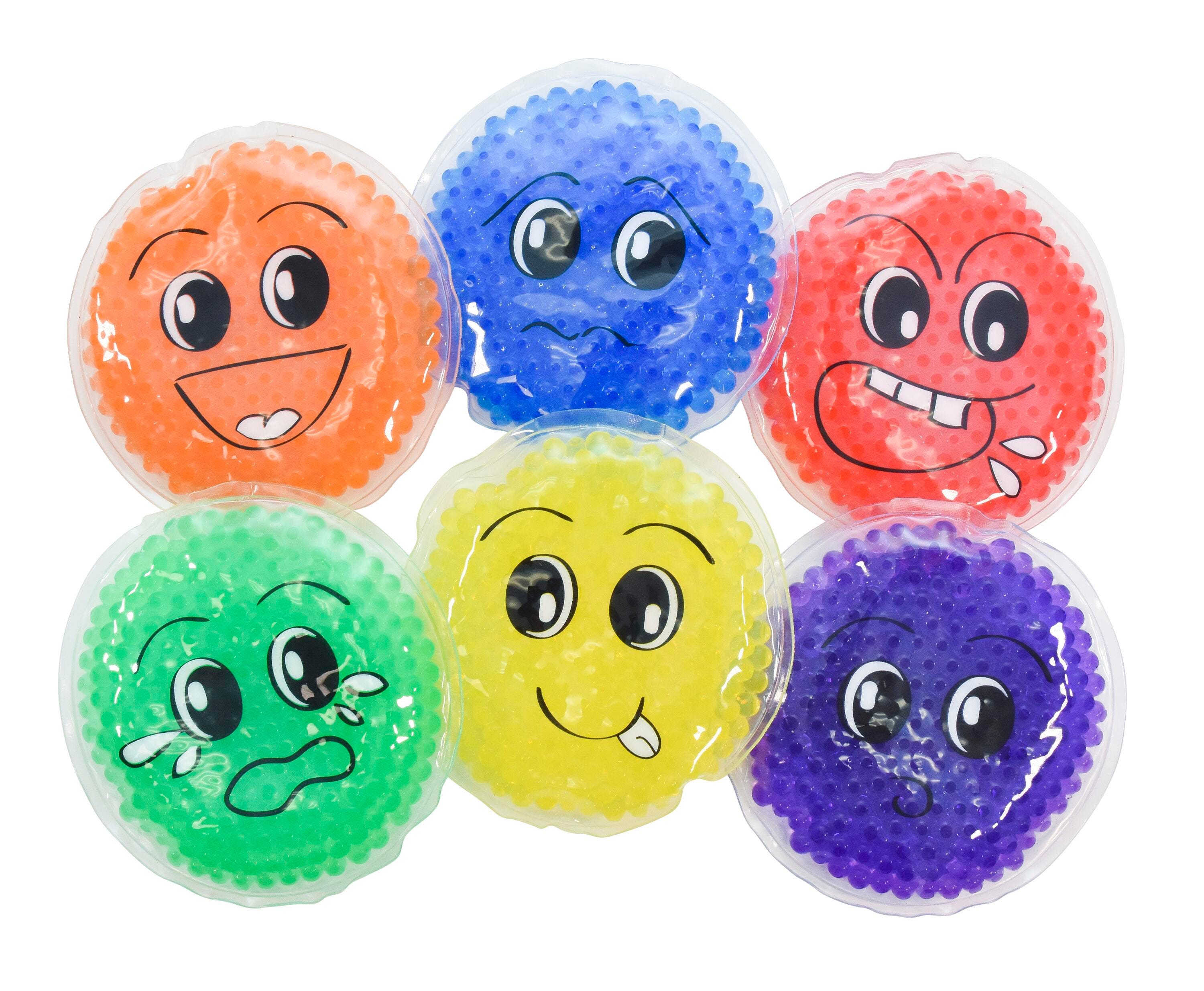 Abilitations Gel Bead Emotion Sensory Fidget Bags, Set of 6 2089080